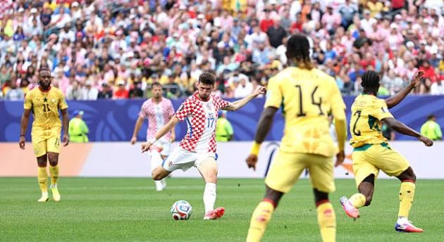 Croatia 1-0 Ghana: Petar Sucic ghi siêu phẩm Croatia 1-0 Ghana: Petar Sucic ghi siêu phẩm
