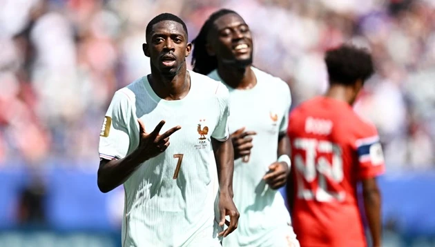 Dembele giúp Pháp khẳng định vị thế ứng viên vô địch World Cup Dembele giúp Pháp khẳng định vị thế ứng viên vô địch World Cup
