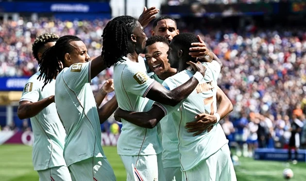 Dembele giúp Pháp khẳng định vị thế ứng viên vô địch World Cup Dembele giúp Pháp khẳng định vị thế ứng viên vô địch World Cup