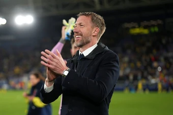 Graham Potter phấn khích sau khi giúp Thuỵ Điển giành vé World Cup