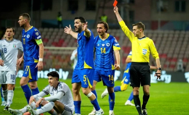 Gục ngã trước Bosnia, tuyển Ý lần thứ 3 liên tiếp vắng mặt tại World Cup