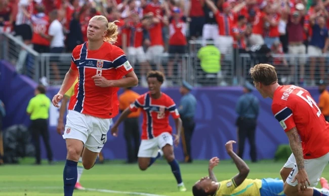 Haaland lập cú đúp tiễn Brazil rời World Cup 2026 Haaland lập cú đúp tiễn Brazil rời World Cup 2026