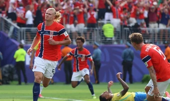 Haaland lập cú đúp tiễn Brazil rời World Cup 2026