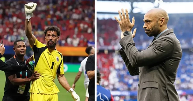 Henry nể phục lão tướng 40 tuổi cản bước Tây Ban Nha Henry nể phục lão tướng 40 tuổi cản bước Tây Ban Nha