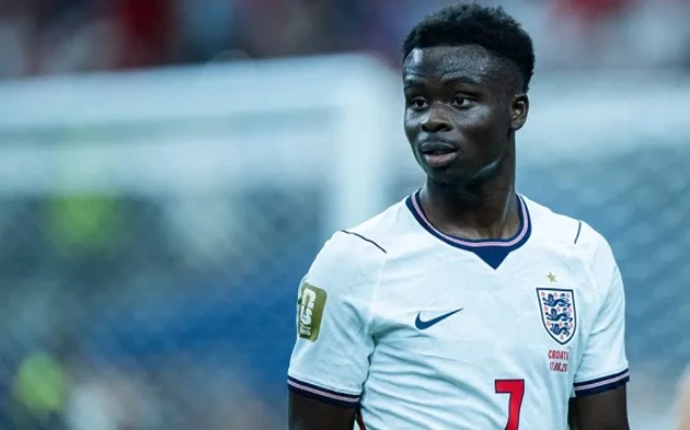 HLV Tuchel báo tin vui về Saka trước trận Ghana HLV Tuchel báo tin vui về Saka trước trận Ghana