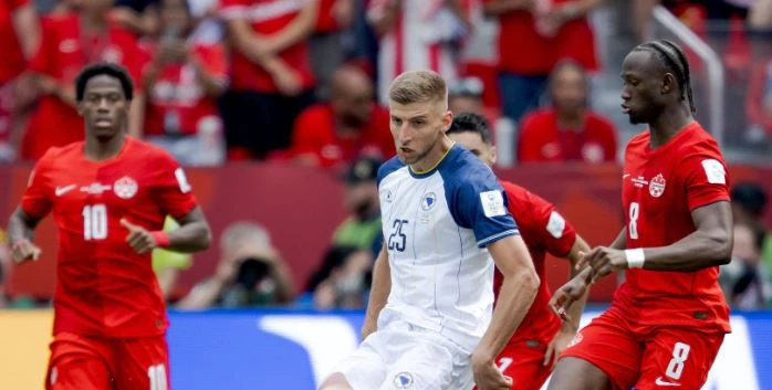 Hòa Bosnia, Canada có điểm số lịch sử tại World Cup