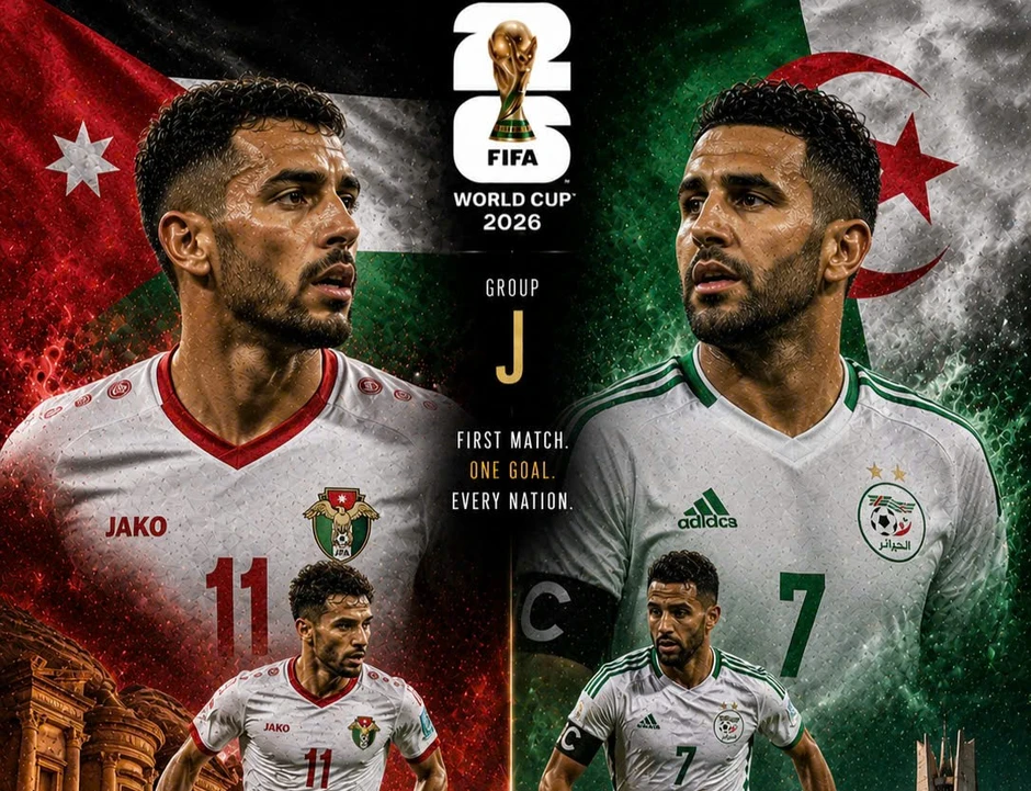 Jordan 0-0 Algeria: Riyad Mahrez đá chính Jordan 0-0 Algeria: Riyad Mahrez đá chính