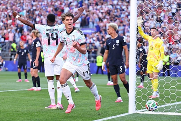 Mỹ 1-2 Bỉ: De Ketelaere lập cú đúp Mỹ 1-2 Bỉ: De Ketelaere lập cú đúp