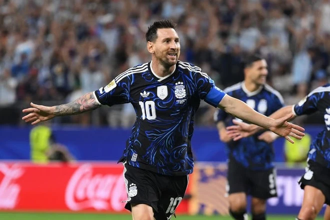 Messi lập siêu phẩm, Argentina đánh bại Jordan tại World Cup Messi lập siêu phẩm, Argentina đánh bại Jordan tại World Cup