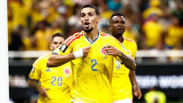 Munoz tỏa sáng đưa Colombia thẳng tiến vòng loại trực tiếp World Cup 2026 Munoz tỏa sáng đưa Colombia thẳng tiến vòng loại trực tiếp World Cup 2026