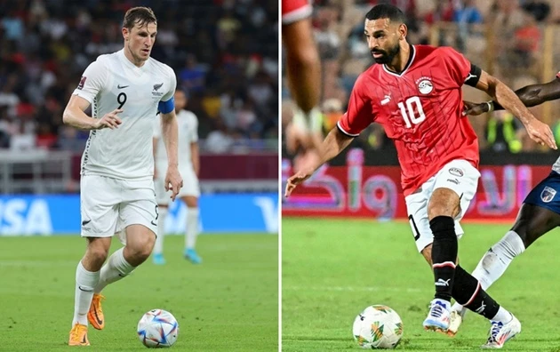New Zealand 0-0 Ai Cập: Salah đá chính New Zealand 0-0 Ai Cập: Salah đá chính