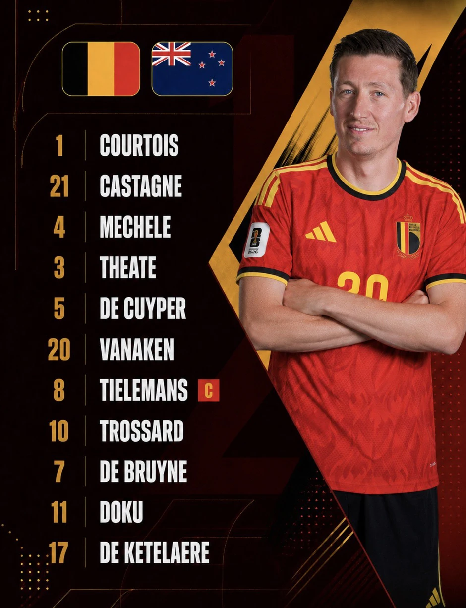 New Zealand 0-1 Bỉ: Trossard khai thông thế bế tắc New Zealand 0-1 Bỉ: Trossard khai thông thế bế tắc