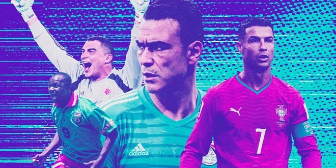Những cầu thủ lớn tuổi nhất trong lịch sử World Cup Những cầu thủ lớn tuổi nhất trong lịch sử World Cup