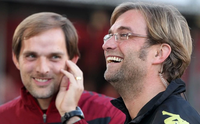 Ở Đức, Thomas Tuchel vẫn đứng dưới cái bóng của Jurgen Klopp Ở Đức, Thomas Tuchel vẫn đứng dưới cái bóng của Jurgen Klopp