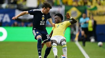 Scotland 0-1 Brazil: Sai lầm của McKenna