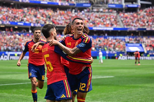 Tây Ban Nha đang cho thấy bộ mặt của nhà vô địch World Cup Tây Ban Nha đang cho thấy bộ mặt của nhà vô địch World Cup
