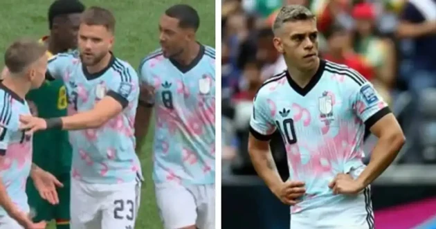 Tielemans và Trossard bùng nổ cứu Bỉ sau khi suýt tẩn nhau Tielemans và Trossard bùng nổ cứu Bỉ sau khi suýt tẩn nhau