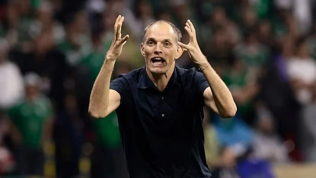 Tuchel ôm đầu bộc phát cảm xúc ở phút 94 Tuchel ôm đầu bộc phát cảm xúc ở phút 94