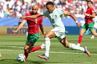 Tỷ lệ chuyền 98% của Mazraoui không cứu nổi Morocco