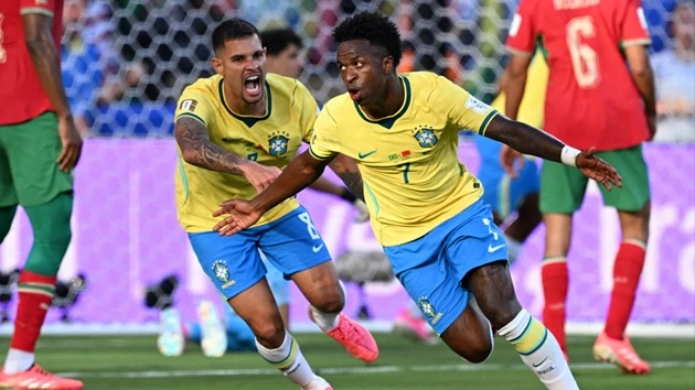 Vinicius Junior trở thành hạt nhân trong giấc mơ World Cup của Brazil Vinicius Junior trở thành hạt nhân trong giấc mơ World Cup của Brazil