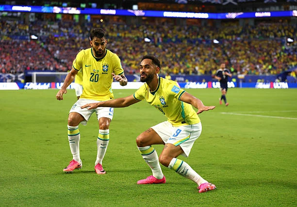 Vinicius và Cunha toả sáng giúp Brazil đè bẹp Scotland Vinicius và Cunha toả sáng giúp Brazil đè bẹp Scotland