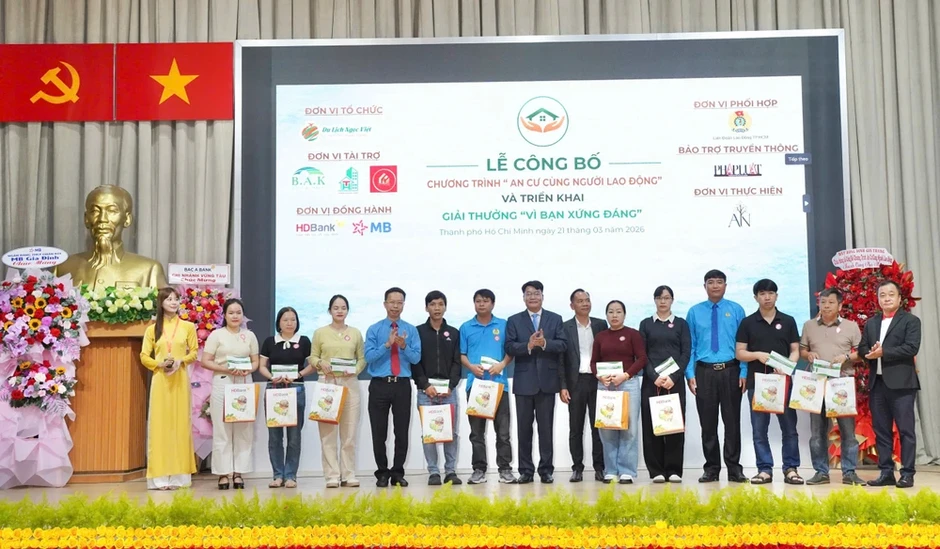 ‘An cư cùng người lao động’ mở cơ hội có nhà ở cho công nhân TP.HCM ‘An cư cùng người lao động’ mở cơ hội có nhà ở cho công nhân TP.HCM