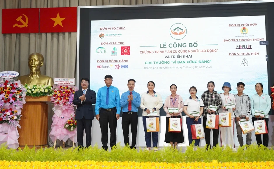‘An cư cùng người lao động’ mở cơ hội có nhà ở cho công nhân TP.HCM ‘An cư cùng người lao động’ mở cơ hội có nhà ở cho công nhân TP.HCM