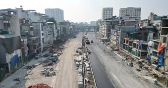 [Ảnh] Cận cảnh khu vực sắp giải phóng mặt bằng làm bãi đỗ xe, trạm sạc trên Vành đai 1