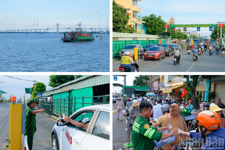 [Ảnh] Cửa ngõ vào trung tâm Thành phố Hồ Chí Minh đông đúc nhưng không kẹt xe