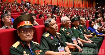 [Ảnh] Lãnh đạo Đảng, Nhà nước dự Hội nghị tri ân người có công với cách mạng toàn quốc năm 2026