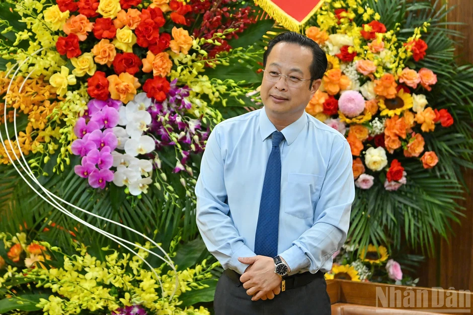 [Ảnh] Tiếp tục phát huy vị thế đồng hành tuyên truyền hiệu quả giữa Báo Nhân Dân và các cơ quan, đơn vị