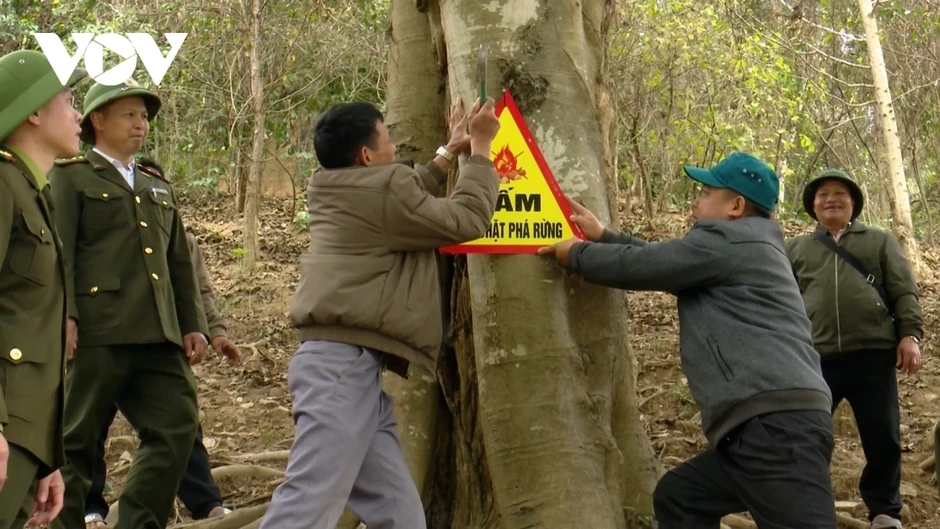 “Canh lửa” giữ rừng mùa hanh khô “Canh lửa” giữ rừng mùa hanh khô