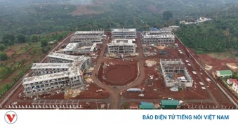 “Chạy nước rút” hoàn thiện trường nội trú liên cấp trên biên giới Lâm Đồng