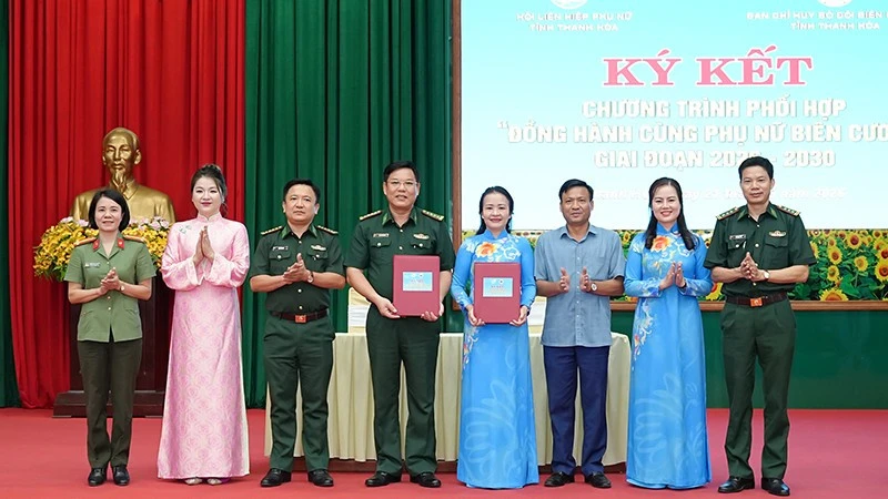 “Đồng hành cùng phụ nữ biên cương” ở Thanh Hóa
