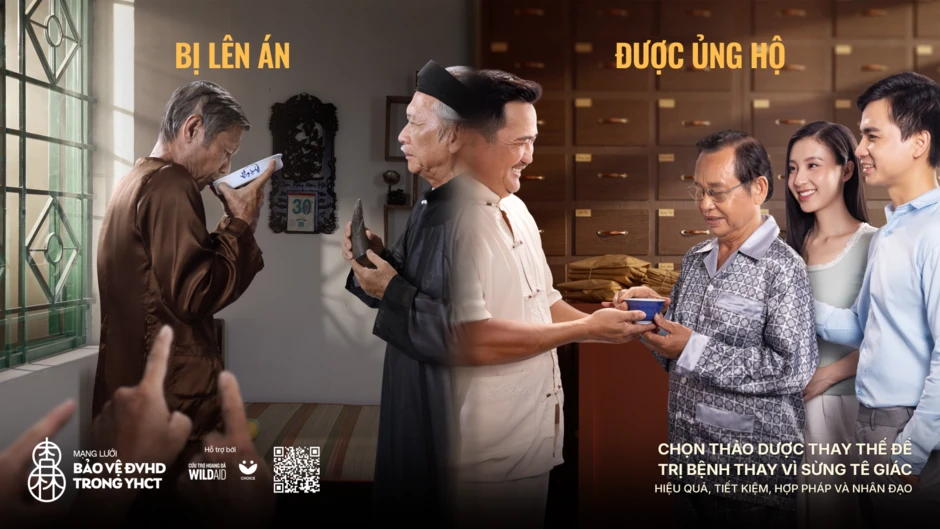 ‘Khổ tâm của Lương Y’ phát động chiến dịch thay thế sừng tê giác ‘Khổ tâm của Lương Y’ phát động chiến dịch thay thế sừng tê giác