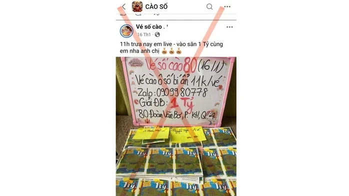 "Cào số trúng tiền" nhưng bay luôn 100 triệu đồng "Cào số trúng tiền" nhưng bay luôn 100 triệu đồng