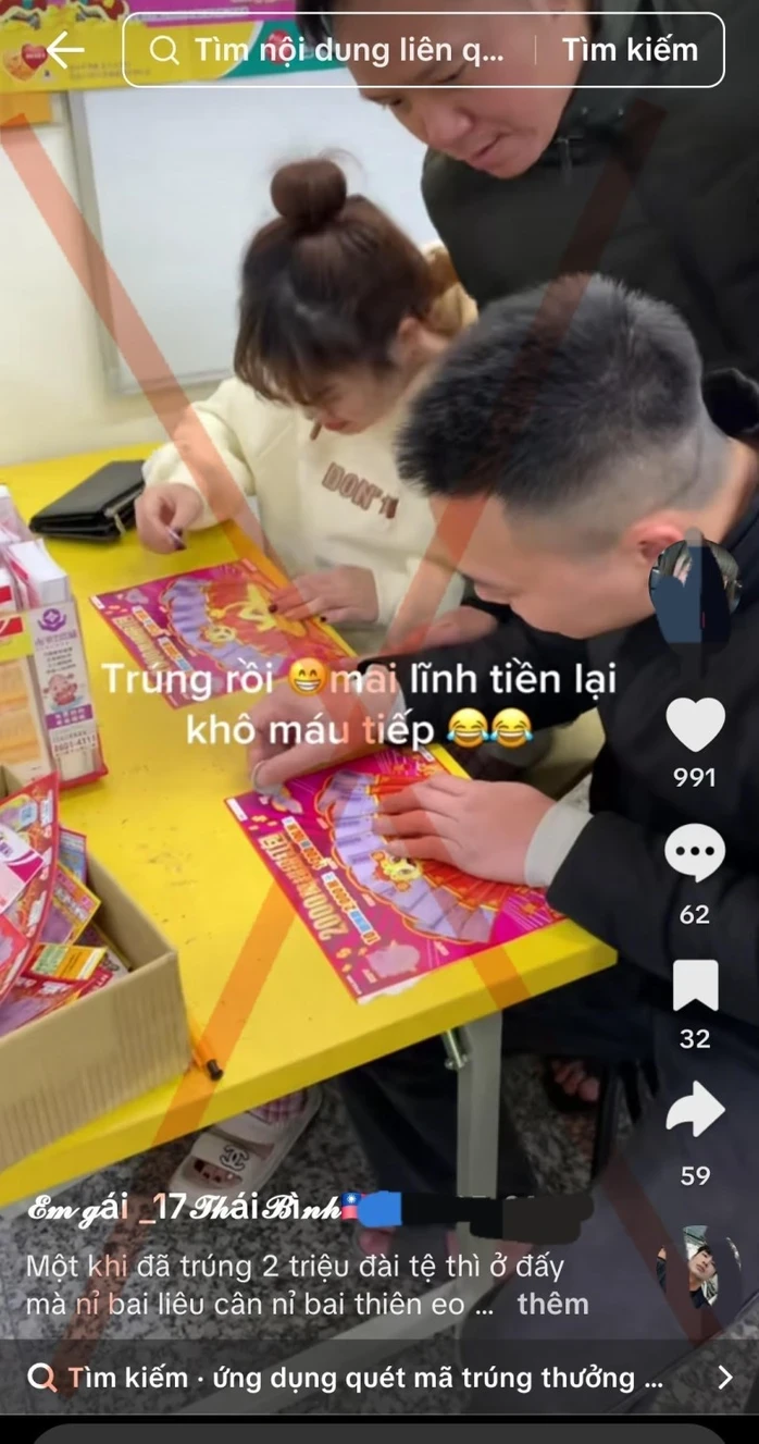 "Cào số trúng tiền" nhưng bay luôn 100 triệu đồng "Cào số trúng tiền" nhưng bay luôn 100 triệu đồng