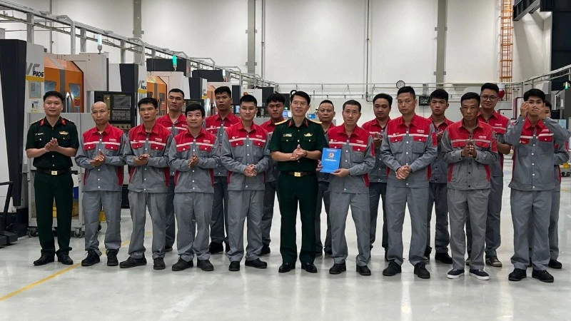 "Lính thợ" toàn quân sẵn sàng cho ngày hội lớn