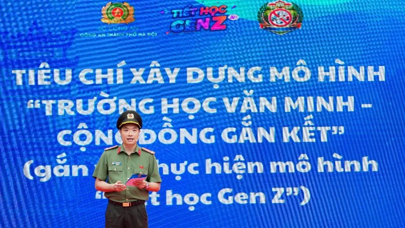 "Tiết học Gen Z" - nơi kiến thức pháp luật gần gũi qua từng trải nghiệm