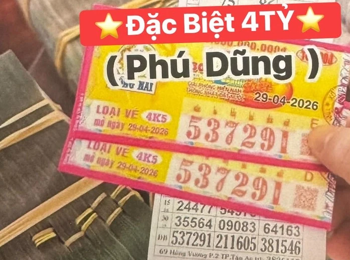 “Vận may” gõ cửa, nhiều gia đình miền Tây ăn lễ lớn
