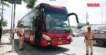 [Video] Cục Cảnh sát giao thông phát hiện hơn 4.000 tài xế có dấu hiệu lái xe quá thời gian
