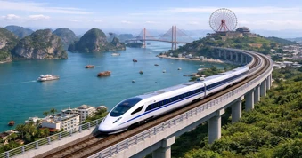 [Video] Dự kiến khởi công tuyến đường sắt tốc độ cao Hà Nội - Quảng Ninh ngày 12/4