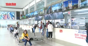 [Video] Hành khách qua các bến xe của TP Hồ Chí Minh dự báo tăng 6%