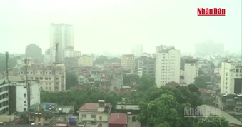 [Video] Không khí lạnh tràn về, miền Bắc có nơi rét 14 độ C