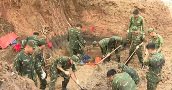 [Video] Quy tập được 160 hài cốt liệt sĩ tại Công viên Lê Thị Riêng