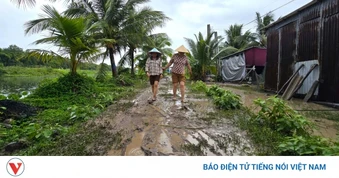 100% hộ dân tuyến Bờ Đông kênh Đê Trong đồng thuận hiến đất làm đường