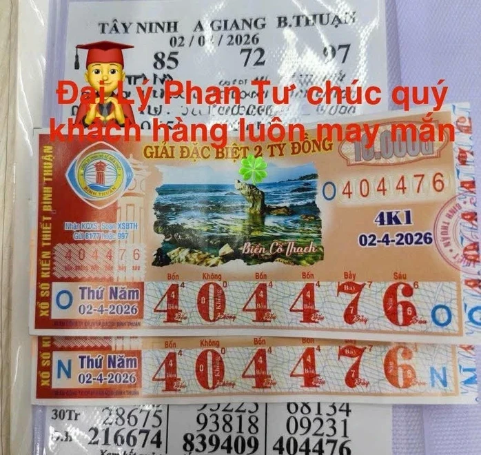 2 giải độc đắc xổ số miền Nam lộ diện vào sáng sớm 3-4 2 giải độc đắc xổ số miền Nam lộ diện vào sáng sớm 3-4
