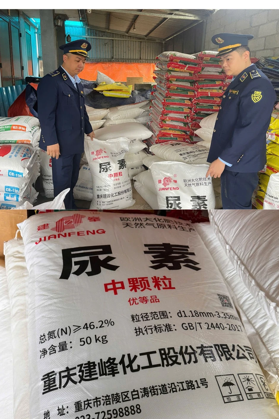2 hộ kinh doanh bất ngờ bị kiểm tra: Tang vật được phát hiện là 2,5 tấn hàng Trung Quốc 2 hộ kinh doanh bất ngờ bị kiểm tra: Tang vật được phát hiện là 2,5 tấn hàng Trung Quốc