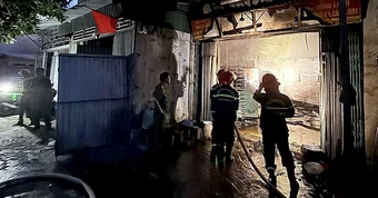 2 người chết trong vụ cháy nhà ở kết hợp sản xuất bánh mì, bánh bao