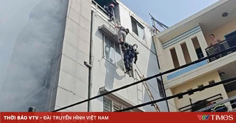 35 phút sinh tử cứu 3 người khỏi đám cháy ở TP Hồ Chí Minh